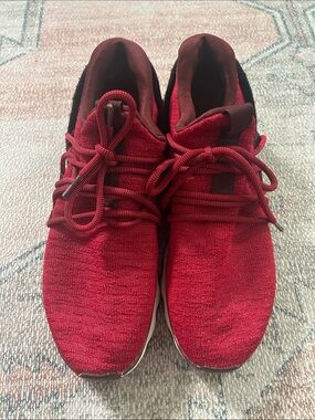 Sorel Red Knit Athletic Sneakers size 11